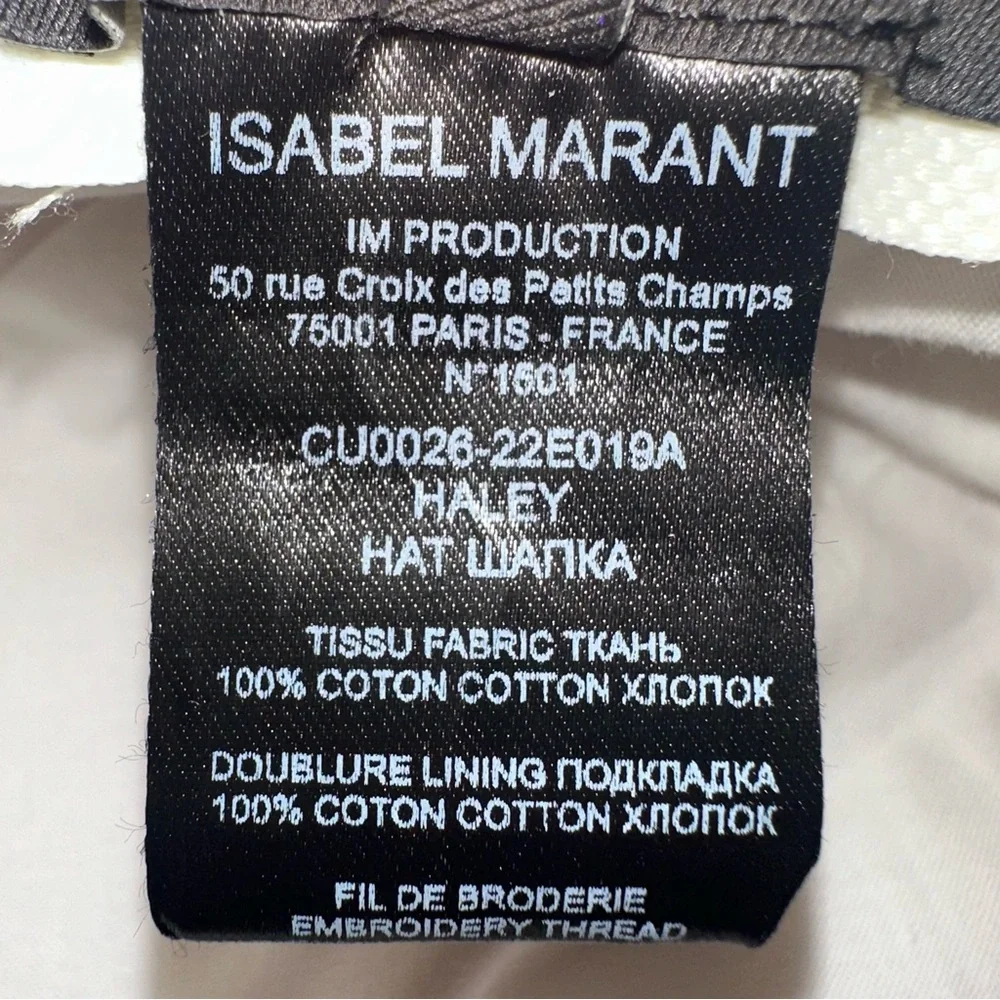 Isabel Marant‎ Haley Hat / 58 / Tangerine Bucket Orange Yellow